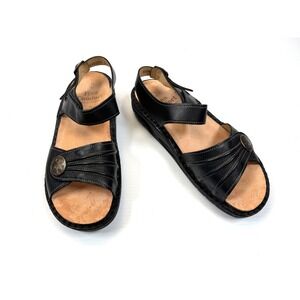 Finn Comfort Sausalito Sandals Women 37D US 7 NWOB $309 Slingback Comfort Flats